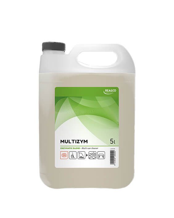 Eco Detergent Profesional Bio-Enzimatic Multisuprafețe MULTIZYM – 5L Realco