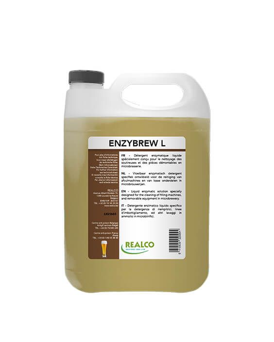 Detergent Bio-Enzimatic Lichid pentru Berării ENZYBREW L – 5 L Realco